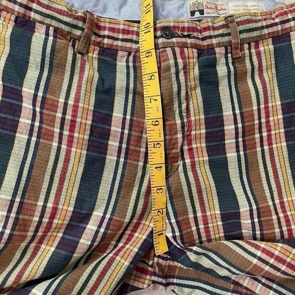 Ralph Lauren Shorts India Madras Men Size 34 Classic Fit 9” Plaid Cotton… - Picture 4 of 8